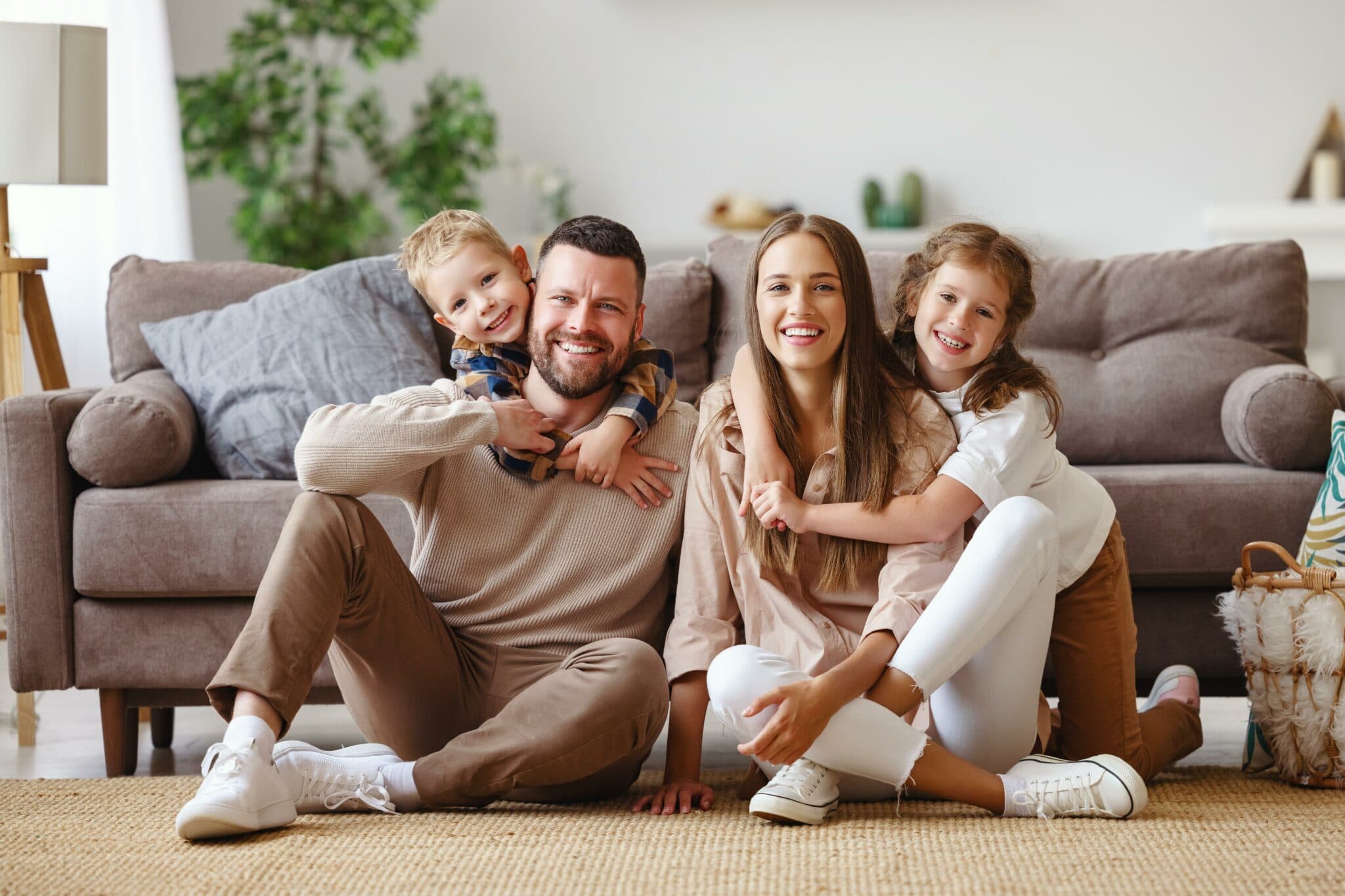 La myopie peut toucher toute la famille